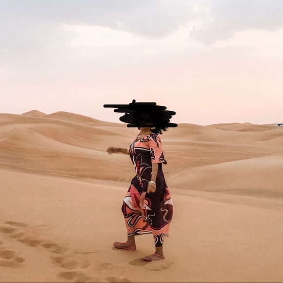 H&M | long flowing dress - Picture 4 of 4